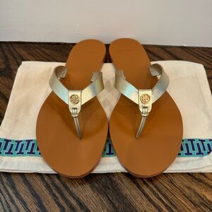 Tory Burch flip flop sandals